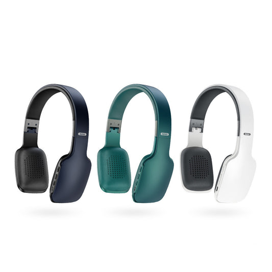Ultra-thin Headset Bluetooth Headset 5.0 Folding Binaural