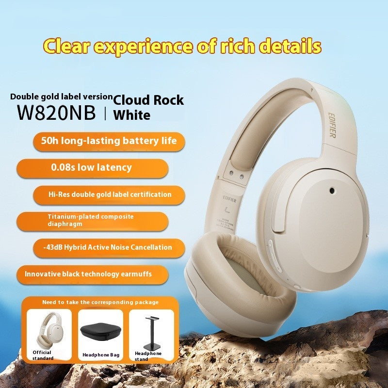 Double Gold Standard Version Active Noise Reduction Headset Bluetooth