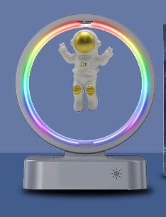 Magnetic Suspension Astronaut Bluetooth Clock Speaker Spaceman Audio Wireless Charging Subwoofer Creative Gift Decoration
