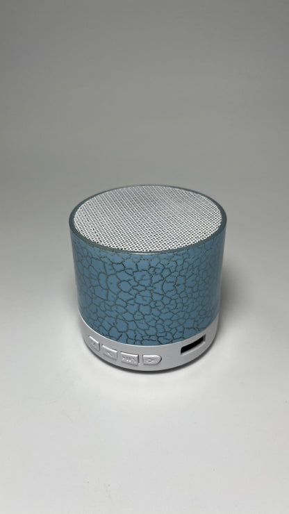 A9 Mini Cracked Bluetooth Speaker - Portable Card-inserted Subwoofer With LED Light, Wireless Speaker, Gift Option