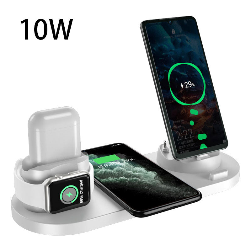 Wireless  6 In 1 Charging Dock Station
