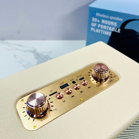 M29 Bluetooth Audio High Quality Retro Wireless Outdoor Portable Wooden Subwoofer