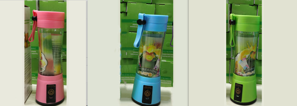 6-Blade Portable Blender With USB Recharging