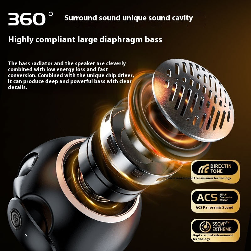 Outdoor Portable Bluetooth Headset Mini Speaker