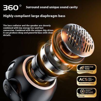 Outdoor Portable Bluetooth Headset Mini Speaker