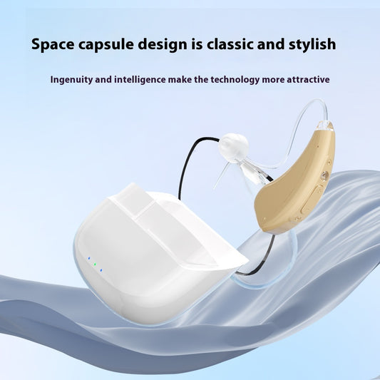 BTE Digital Hearing Aid Noise Reduction Sound Amplifier For The Elderly