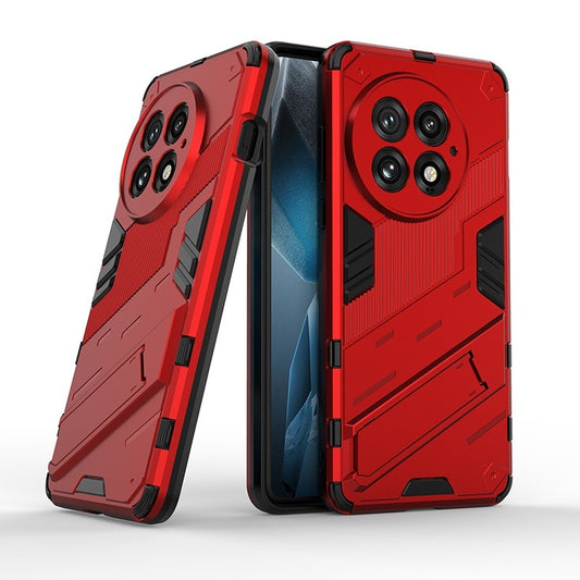 OnePlus 13 Phone Case Silicone Drop-resistant Soft And Hard Cover Invisible Bracket Magnetic Protection