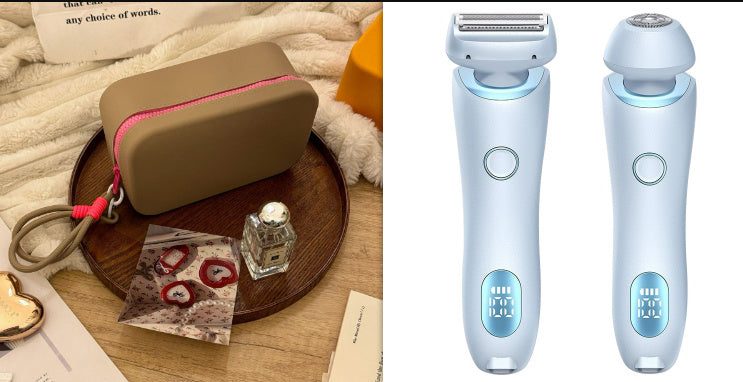 2 In 1  Rechargeable Electric Trimmer for Women