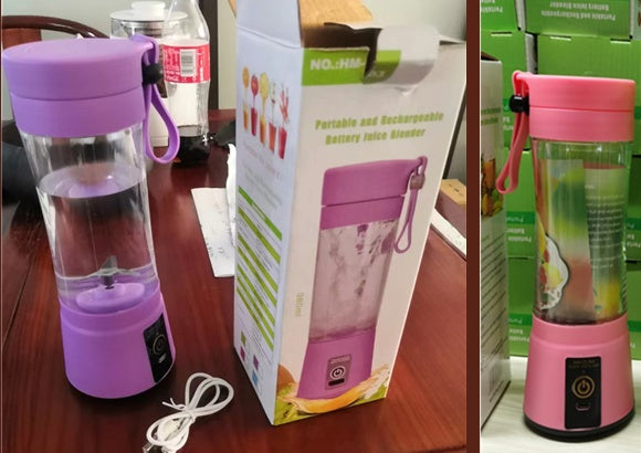 6-Blade Portable Blender With USB Recharging