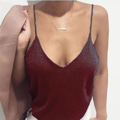 Camisole Tight Casual Vest T-shirt For Women