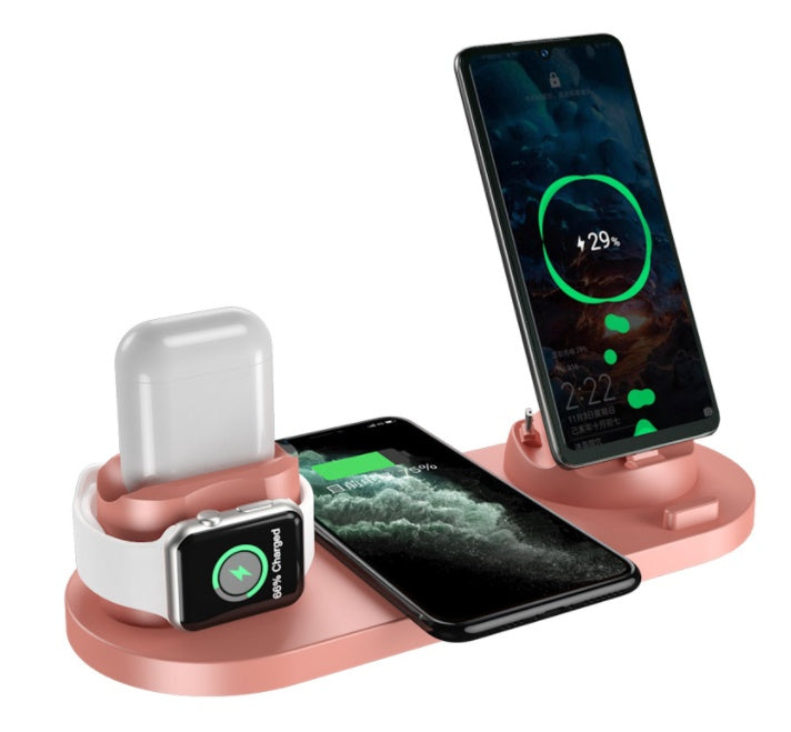 Wireless  6 In 1 Charging Dock Station