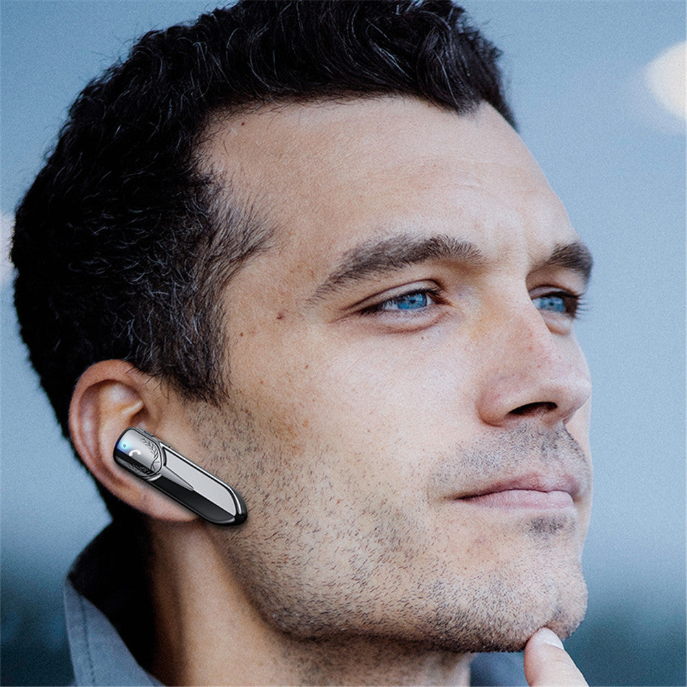 Bluetooth Headset Stereo Business Model Long Standby Time Single Ear V19 Upgrade Model E1