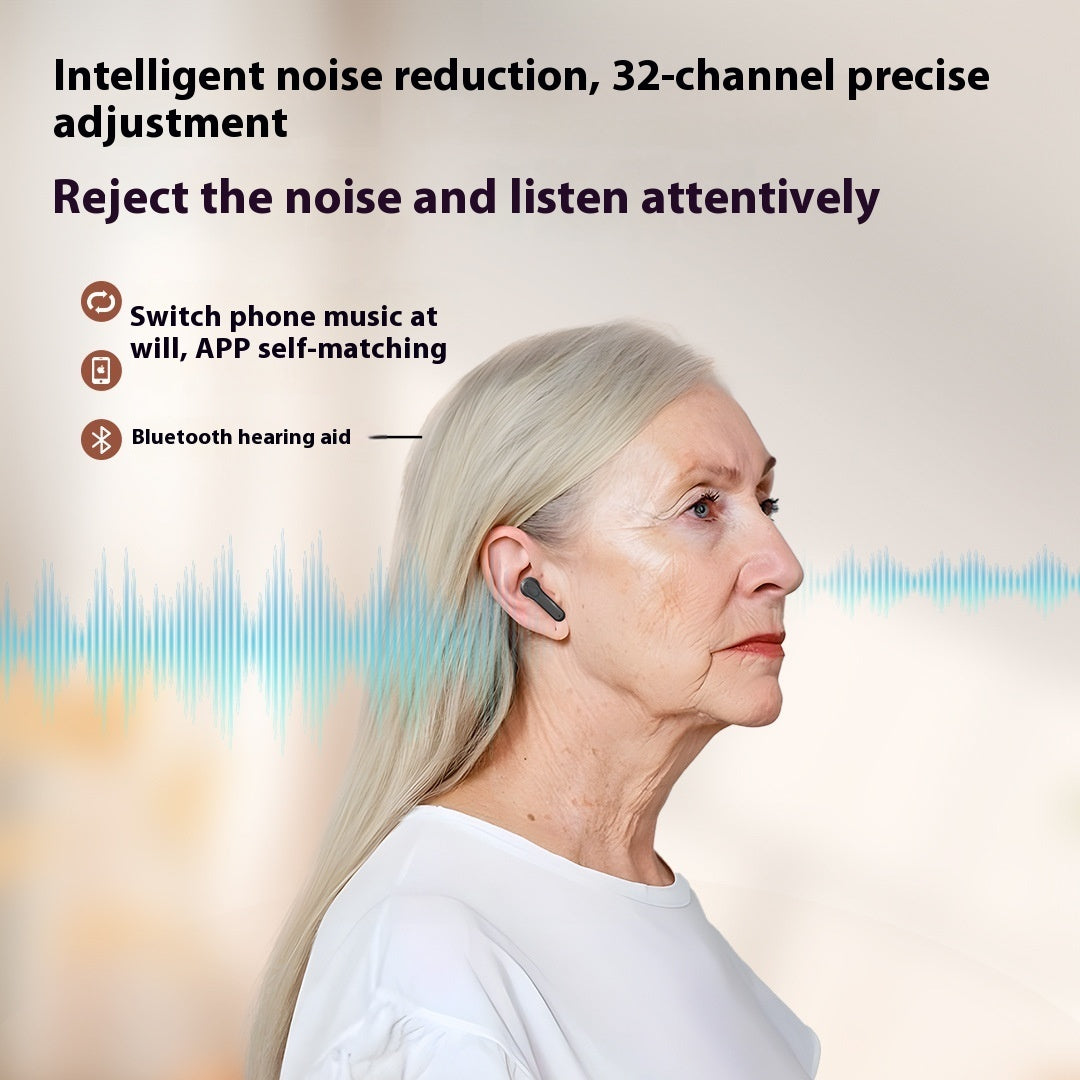 For The Elderly Hearing Aid Within The Ear Wireless