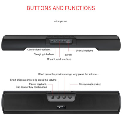 Home Bluetooth Extended Desktop Wall-mounted Wireless Speaker