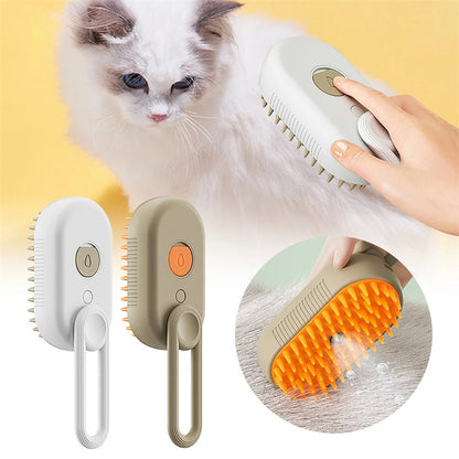 3 In 1 Electric Steam Pet Brush