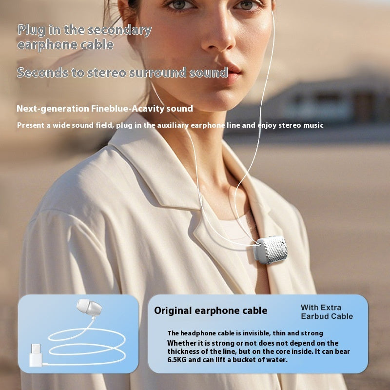 F588 Mini Cable Bluetooth Headset Business Call