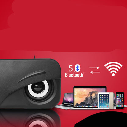 Portable Outdoor Radio FM Subwoofer Dual Speakers Mini Speaker