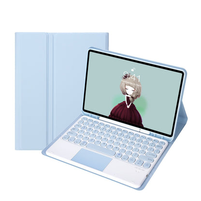 Touch Magnetic Keyboard Leather Case With Pen Slot