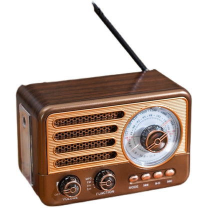 Retro Wireless Bluetooth Speaker Mini FM Radio