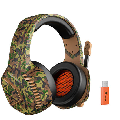 Wireless Bluetooth Gaming Headset Rotatable Noise Reduction