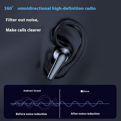 TWS Wireless Bluetooth Headset Large Power Ultra-long Life Battery