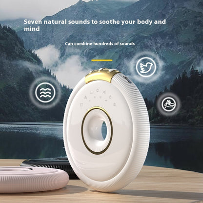 Bone Conduction Bluetooth Speaker Mini White Noise Improve Sleeping