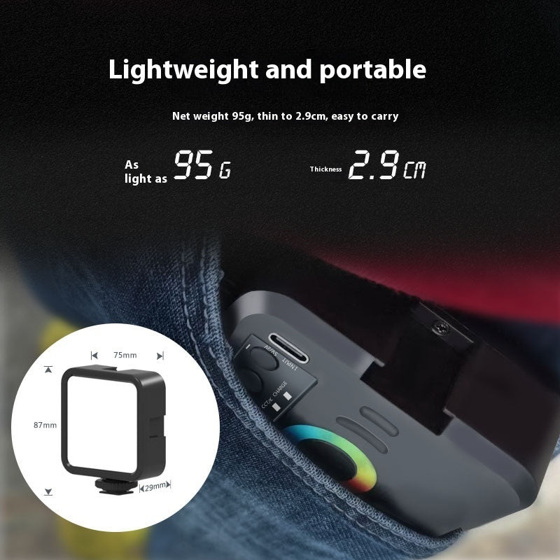 Full Color Atmosphere Pocket Photography Portable Fill Light