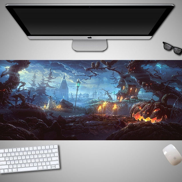 Oversized Halloween Mouse Pad Internet Cafe Game Special