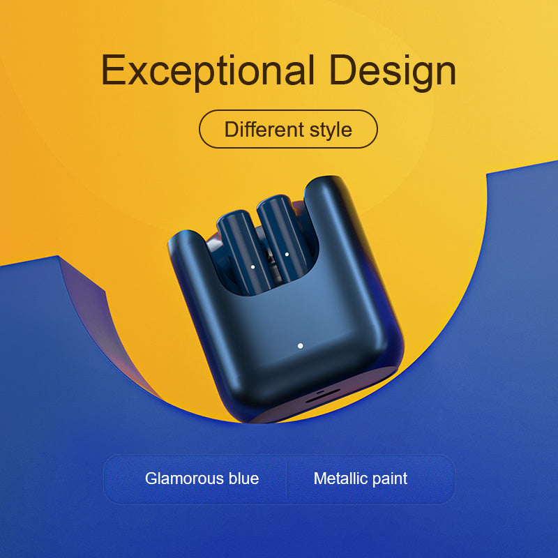 Wireless Bluetooth Headset Binaural Semi-in-ear Sports Running