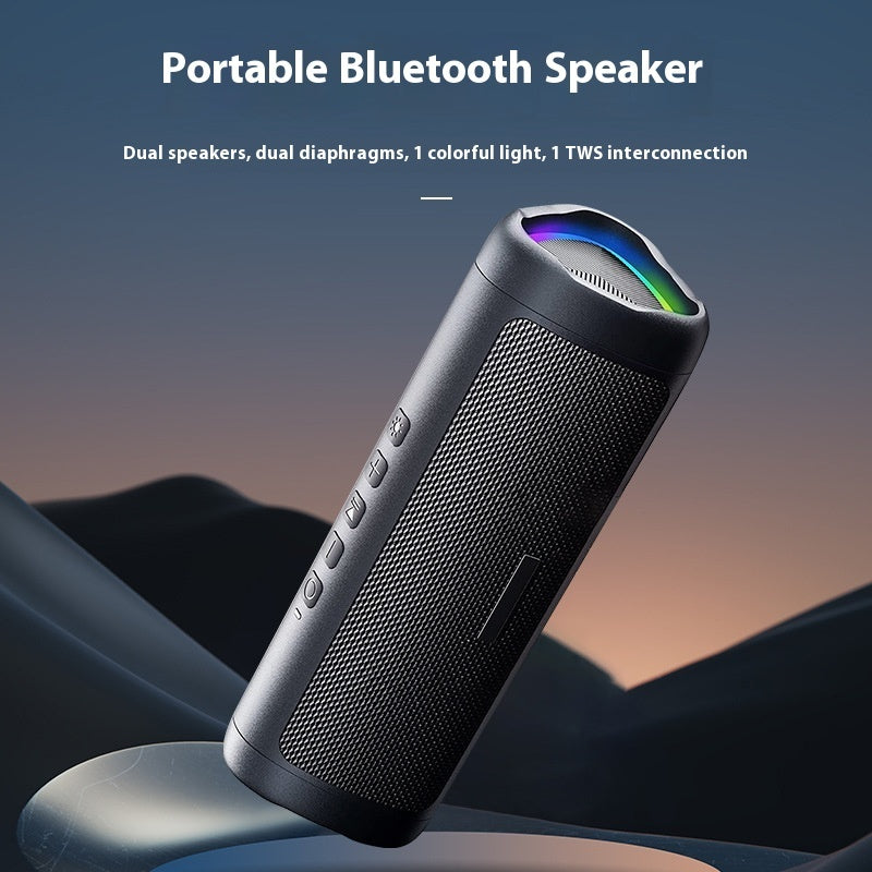 Fashion Portable TWS Waterproof Bluetooth Speaker