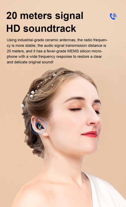 T8 Bluetooth 5.0 headset touch control wireless headset