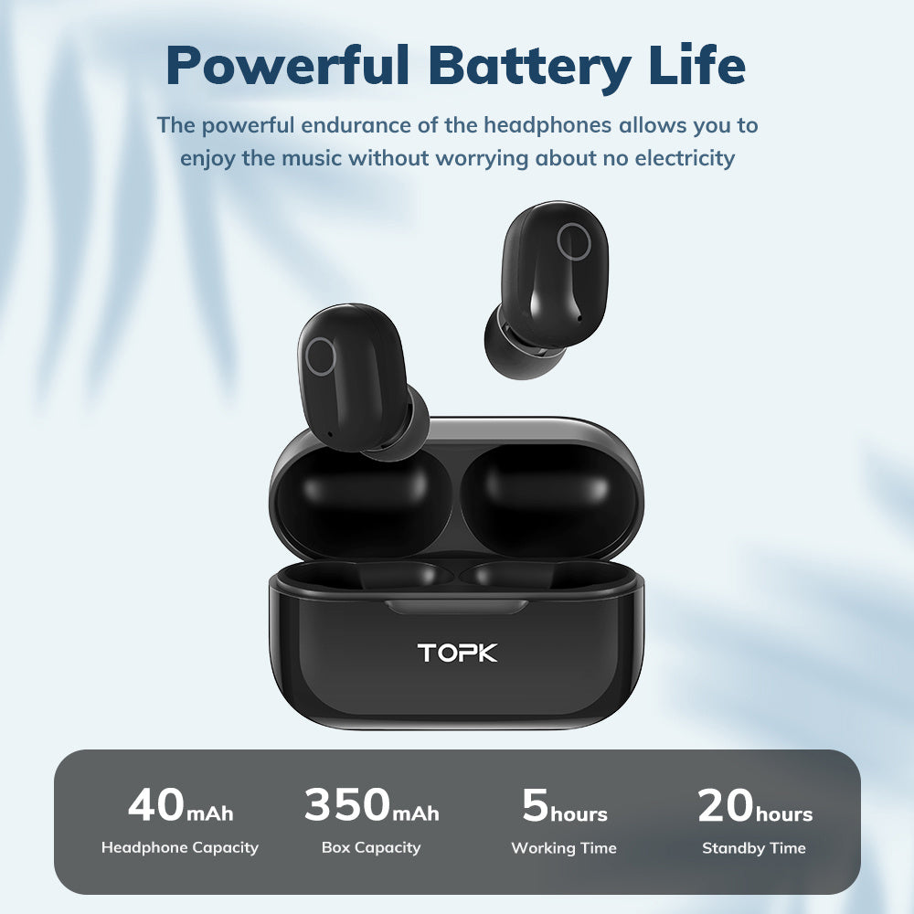 TOPK T12 new private model mini bluetooth headset