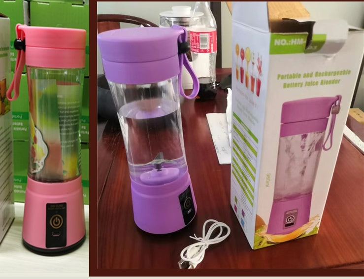 6-Blade Portable Blender With USB Recharging