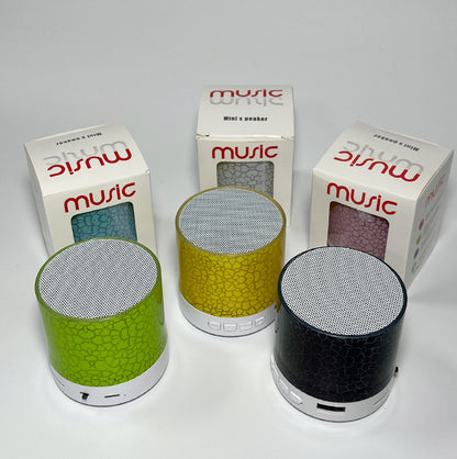 A9 Mini Cracked Bluetooth Speaker - Portable Card-inserted Subwoofer With LED Light, Wireless Speaker, Gift Option
