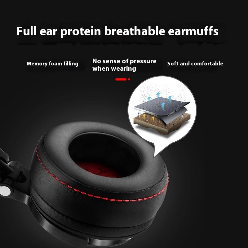Three-frequency Balanced Head-mounted Wired Monitoring Earphone