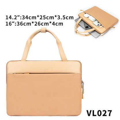 Laptop Bag Simple Two Colors Waterproof Ipad Laptop Sleeve Laptop Bag Girl Portable