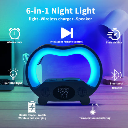 6 In 1 Smart Remote Control Bluetooth-compatible Ambience Intelligent