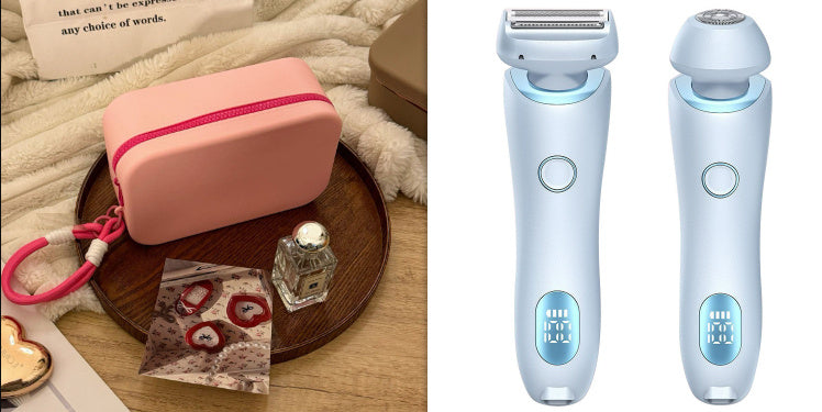 2 In 1  Rechargeable Electric Trimmer for Women