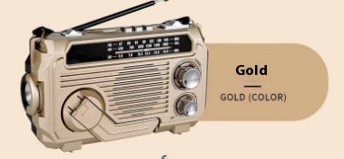 Hand Portable Radio Solar Power Generation Outdoor Bluetooth Speaker