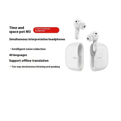 Simultaneous Translation Headphones Business Real-time Conversation