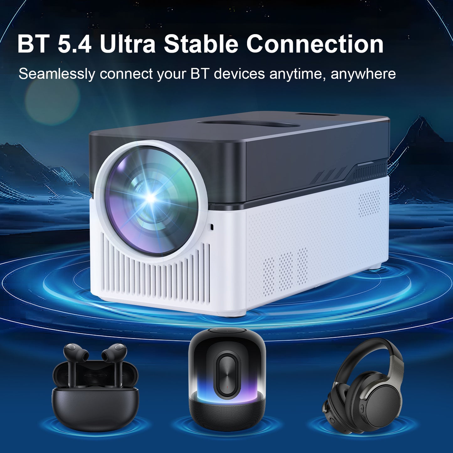 Ultra-short Focus 8k Smart 1080p Projector