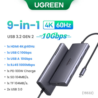 UGREEN Multiport USB-C Docking Station