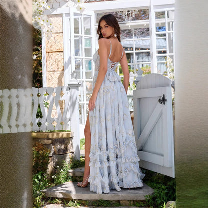 Beautiful And Unique Sling Dress For Seaside Vacation