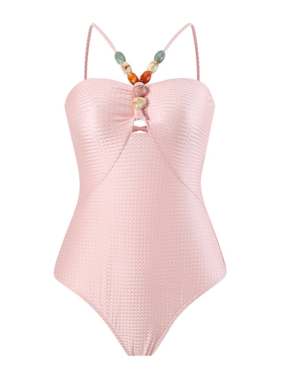 One-pieces For Women Multi-color Hollow Gem Sling New