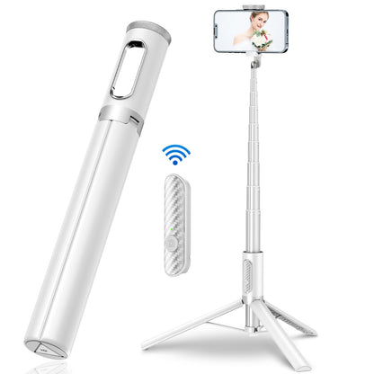Integrated Bluetooth Selfie Stick Aluminum Alloy Camera Tripod