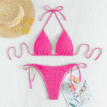 Women's Fashion Personality Halter Spaghetti Straps Bikini