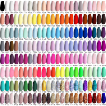 LILYCUTE 129 Colors Nail Gel Polish