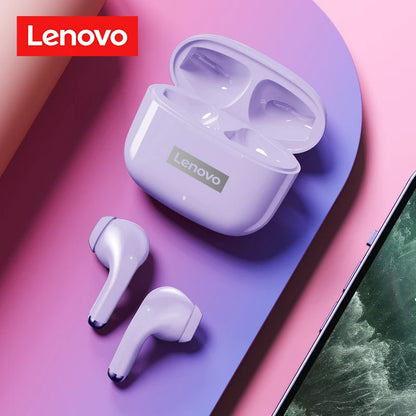 Choice Lenovo LP40 Pro TWS Bluetooth Earphones Touch Control Music Sport Headset Noise Reduction Gaming Headphones 250mAh New