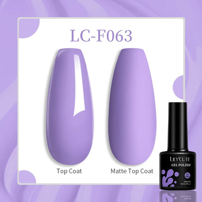 LILYCUTE 129 Colors Nail Gel Polish