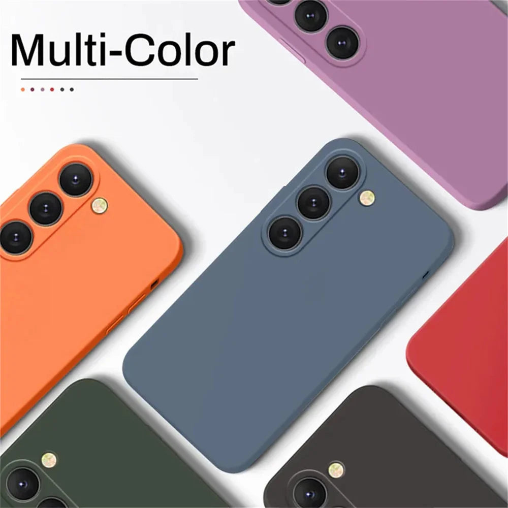 Luxury Liquid Silicone Case for Samsung